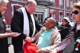 2011 Lourdes Pilgrimage - Archbishop Dolan with Malades (39/267)